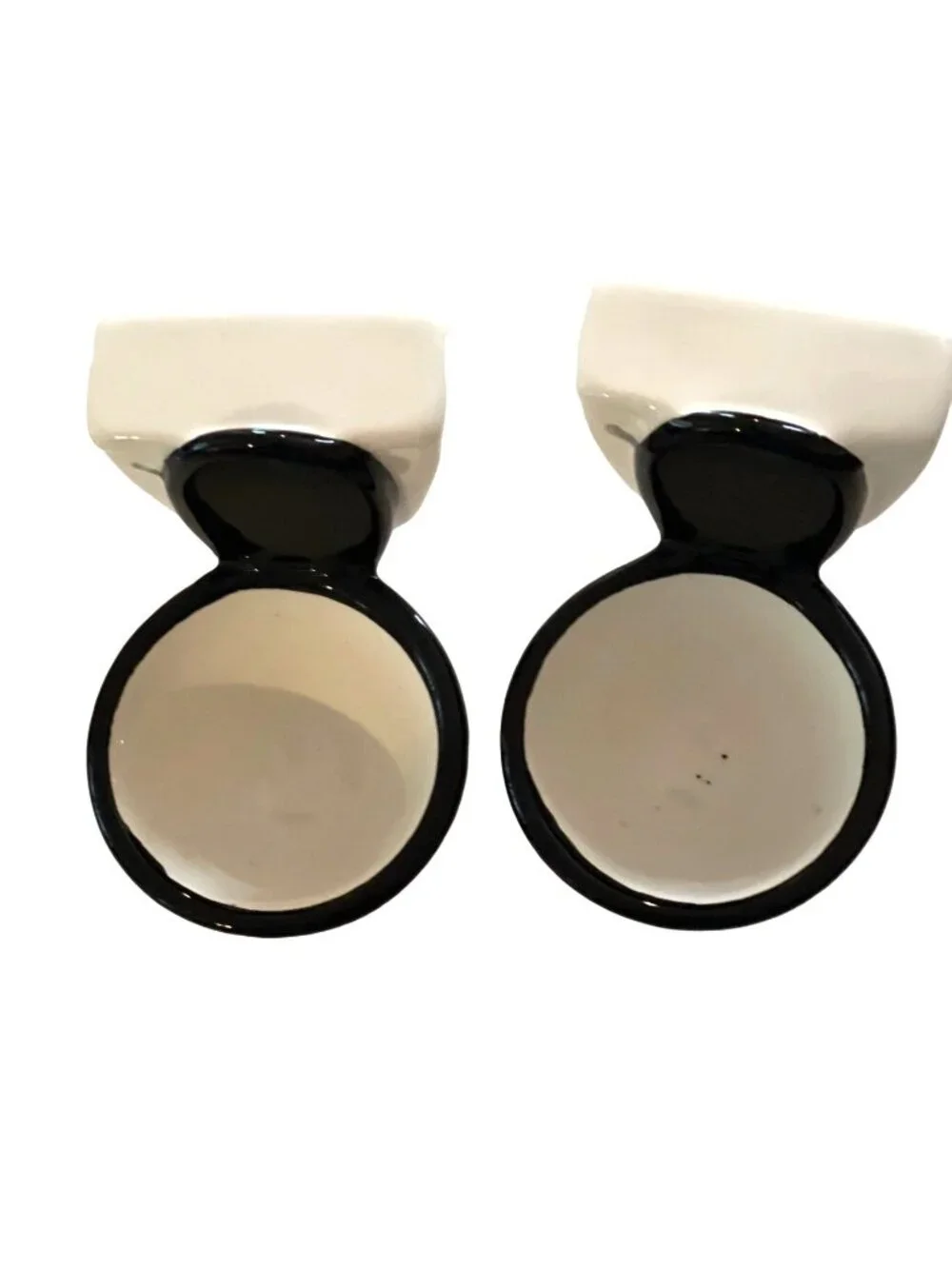 Potty Toilet Shot Glass Set by BigMouth Inc Funny Gag Gift Adult Party Ceramic